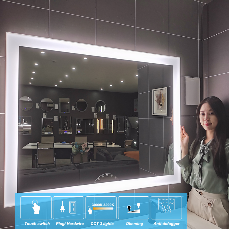 Acrylic led mirror