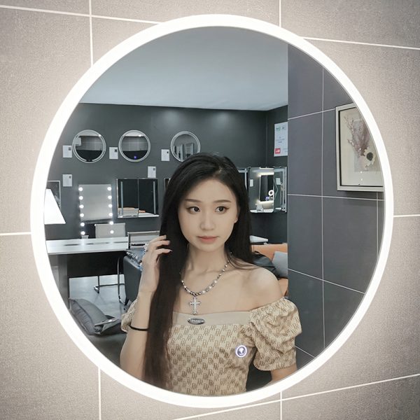 PVC Round led mirror