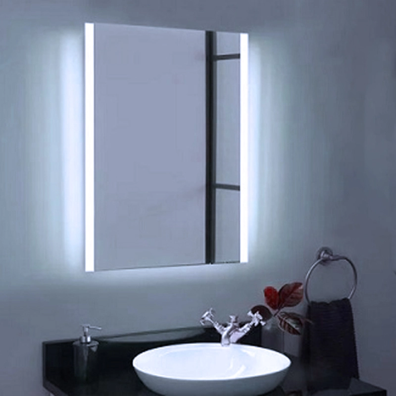 LED touch sensor mirror