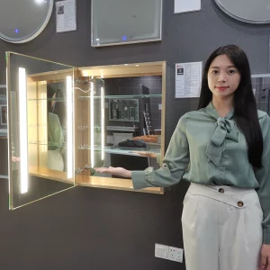 led mirror cabinet