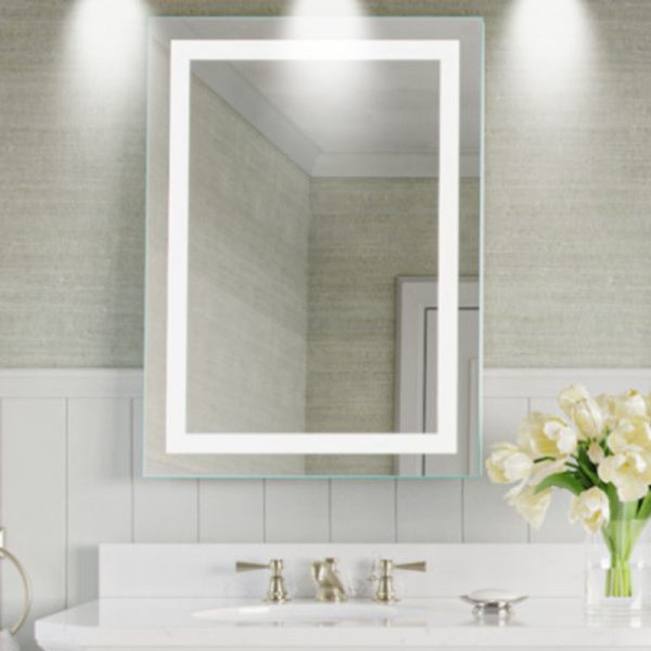 bathroom led mirror