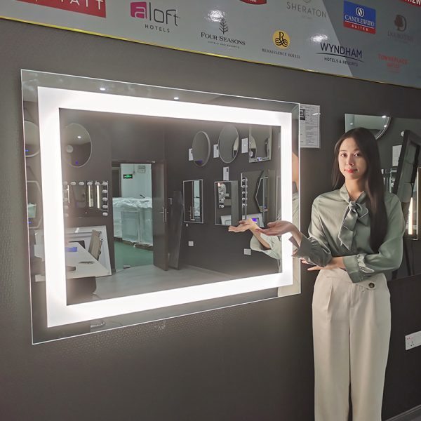 bathroom led mirror