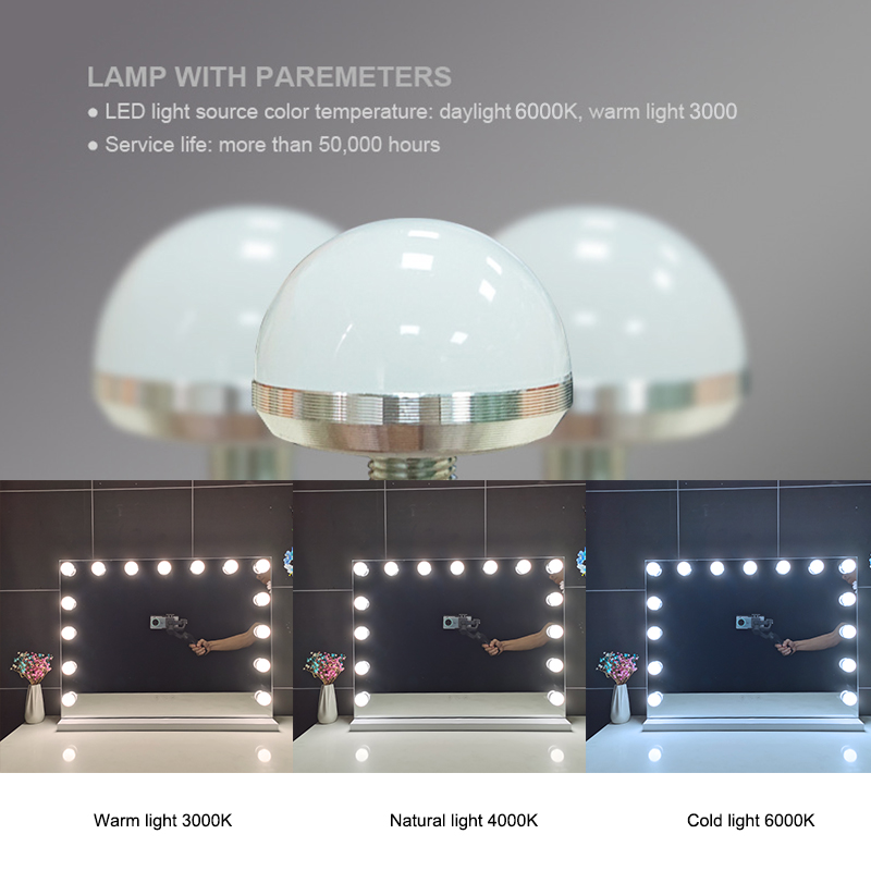 desktop rectangler makeup mirror