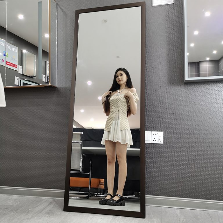 framed mirror