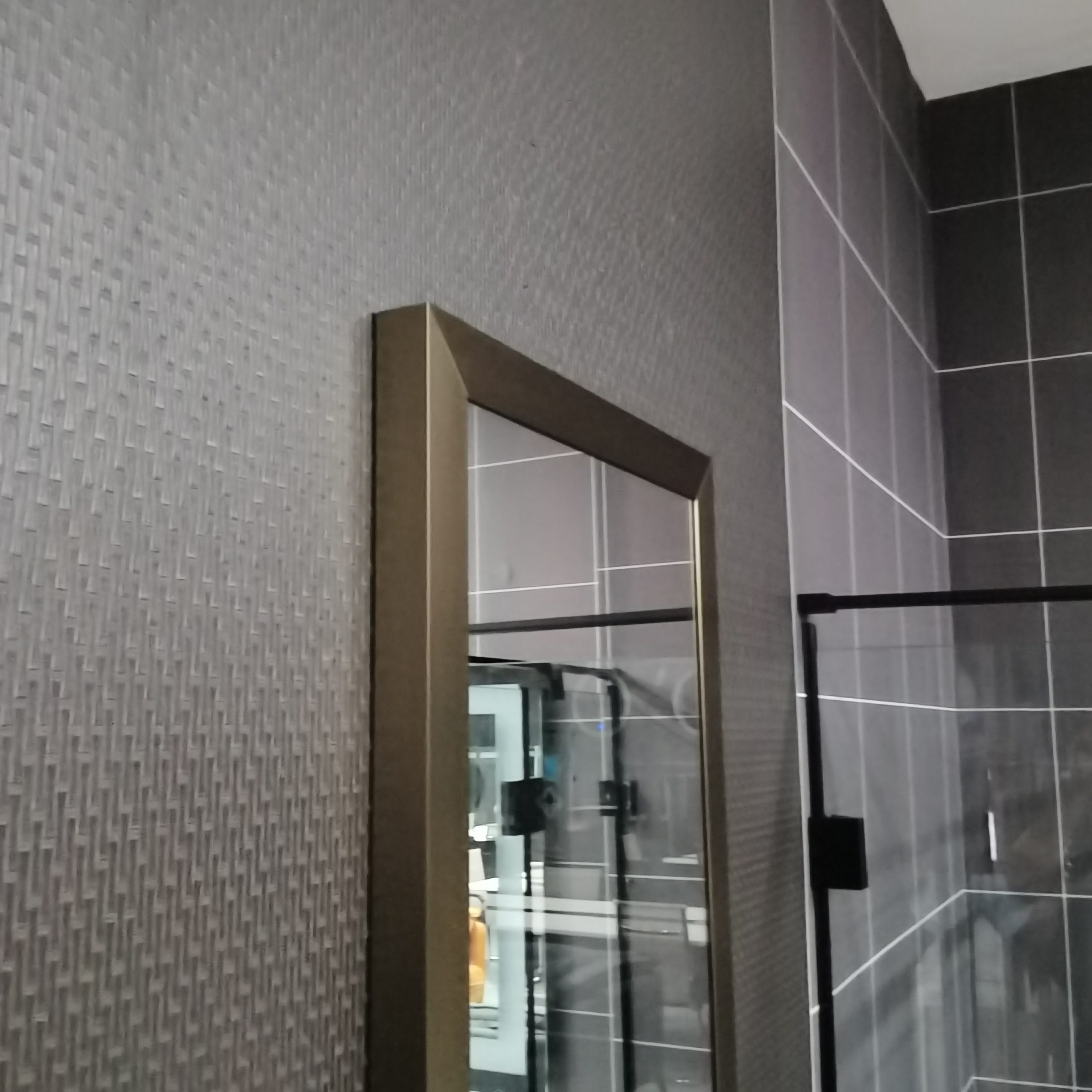 framed mirror