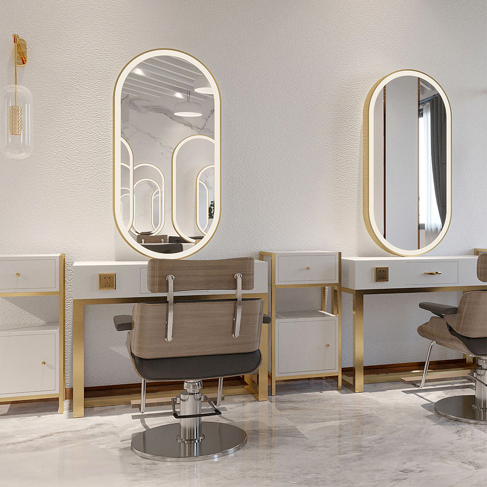 oval mirror 