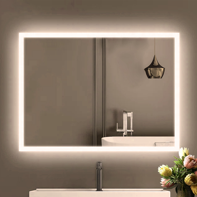 LED light up mirror