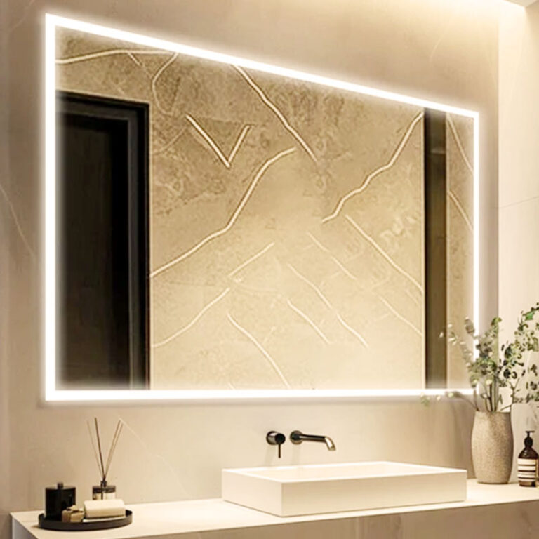 LED mirror for hotels