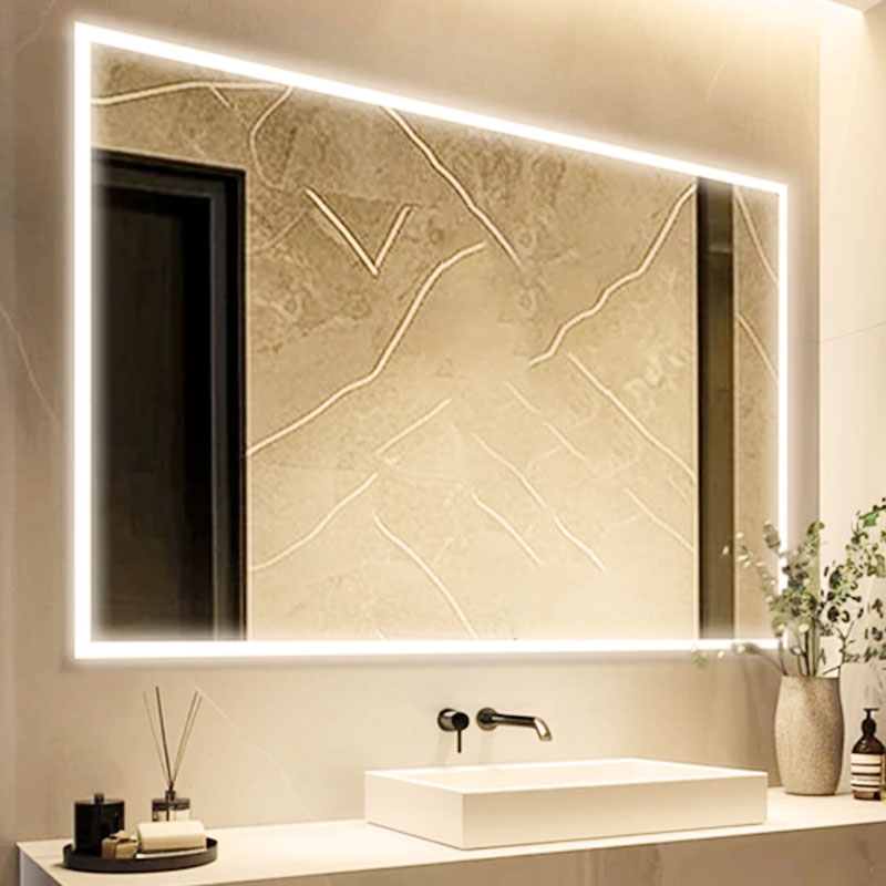 LED mirror for hotels