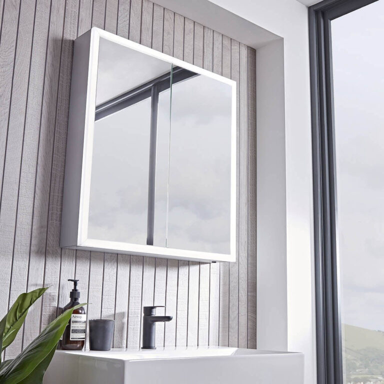 Lighted Mirror Cabinet